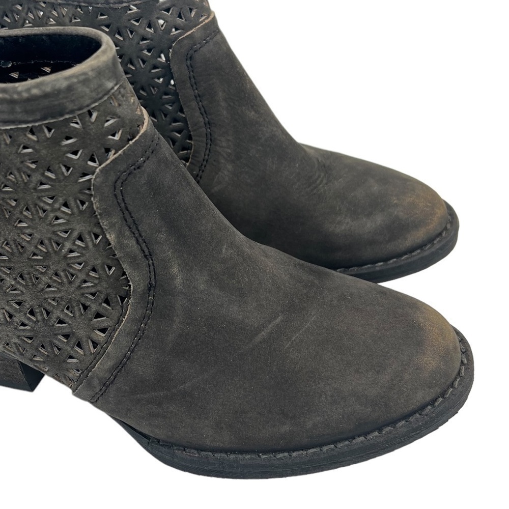 Harley-Davidson Women’s Liam Distressed Motorcycle Bootie Boots - Picture 5 of 14